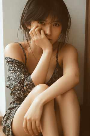 黒ドレス姿の魅力的な女性