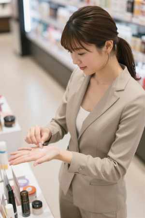 魅力的な人物ポートレート