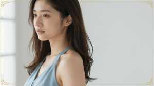 ラウンジ・会員制求人：横顔が美しい女性