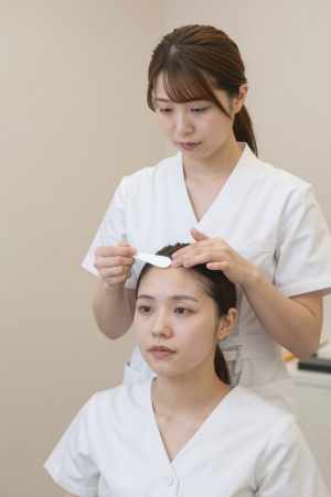 プロフェッショナルなエステティシャン
