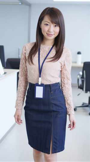 オフィスで見せるプロフェッショナルな一瞬