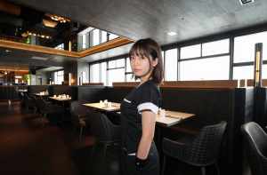 魅力的な人物ポートレート