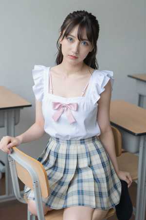 美しい女性ポートレート