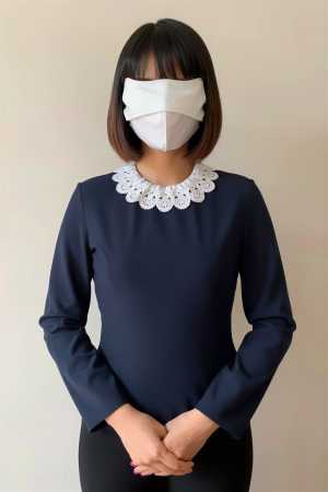 どうしても顔出しNGのマスク女