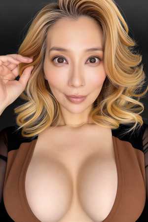熟女・爆乳魅力的な人物ポートレート