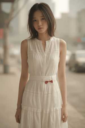 ドレス姿の美しい女性