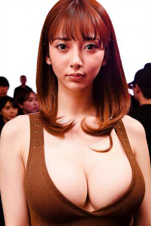 爆乳綺麗な女性のフリー写真素材