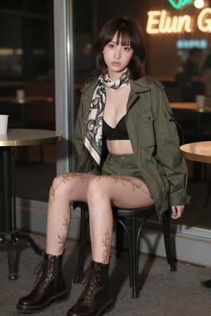 巨乳レースのフリー写真素材