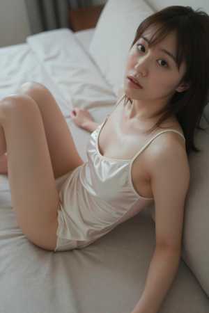 下着姿の美しい女性