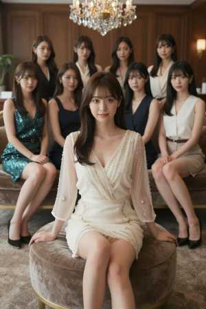 キャバクラの美女たち