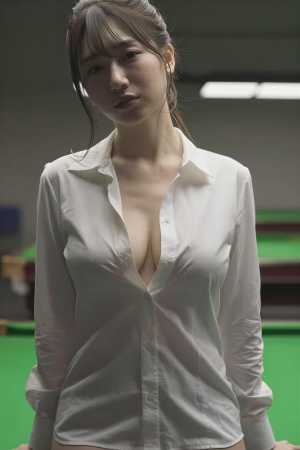 部屋で撮影された女性のポートレート