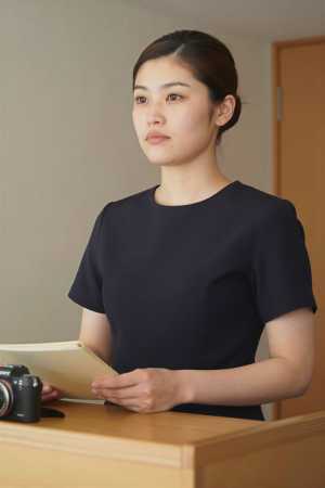 レストランとドレスのポートレート素材