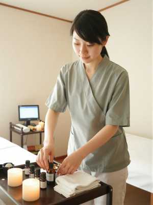 スパセラピストの準備