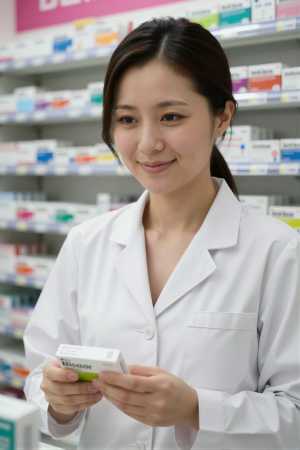 薬局で調剤する薬剤師