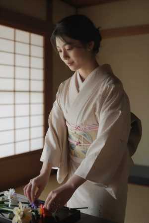 高級ラウンジの接客で自信ある笑顔の姿