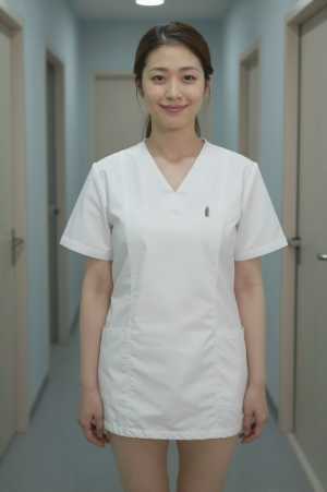 メンズエステ・白衣で清潔感のあるスタッフ