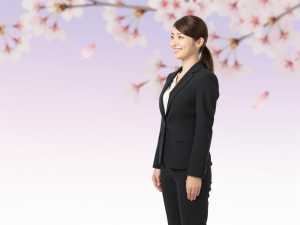 求人：スーツのキャリアウーマン