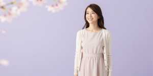 求人：春色の桜ドレス