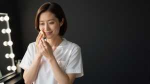 プロによる丁寧なベースメイク