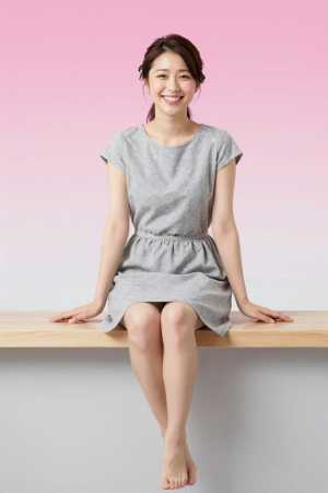 ガールズバー求人: 明るい笑顔のドレスアップ