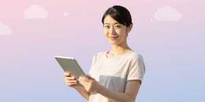 チャットレディ求人：タブレットで夢を叶える