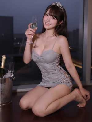 キャバクラ・クラブで撮影された女性のポートレート