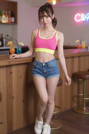 サマーユニフォームの笑顔