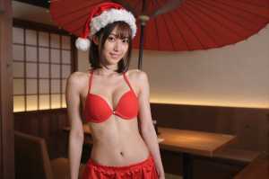 和風サンタのお出迎え