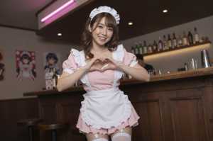 メイドカフェのお出迎え