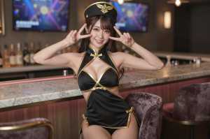 中華風コスプレピースサイン