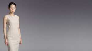 求人バナー素材: 優雅な黒紫の余白