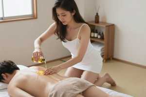 メンズエステでオイル注し