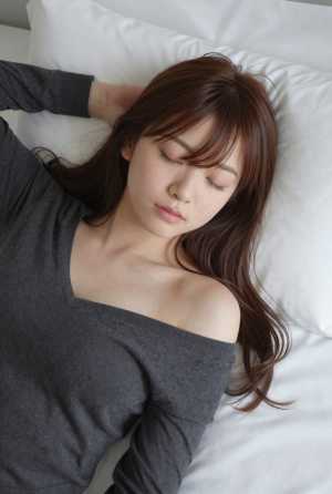 ベッドのリラックスフリー素材