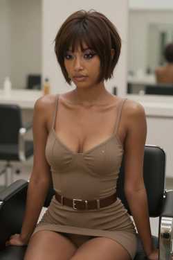 黒ギャルビキニポートレート