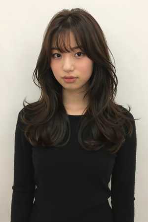 レース姿の美しい女性