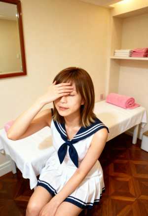 横から見た写実的な写真。