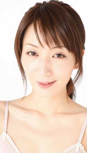 わずかな笑みを浮かべてカメラを直接見つめる、中性的な表情を持つ若い女性のクローズ ア...。