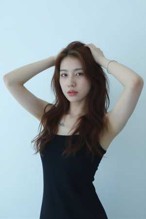 ドレスの美しいポートレート素材