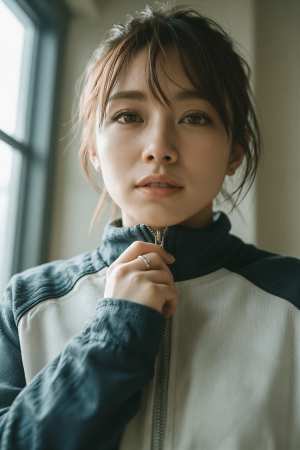 女性のポートレート