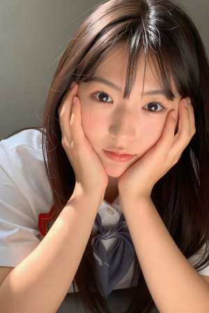 魅力的な人物ポートレート