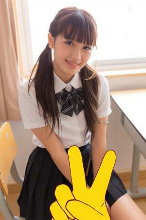 魅力的な人物ポートレート