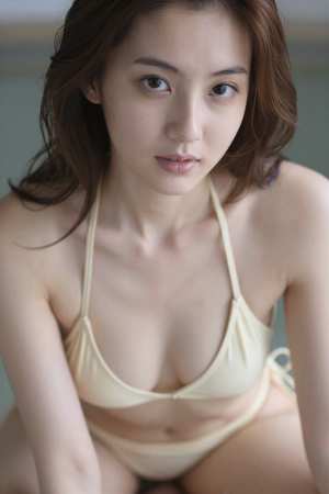 巨乳シャワーの魅惑な女性ポートレート