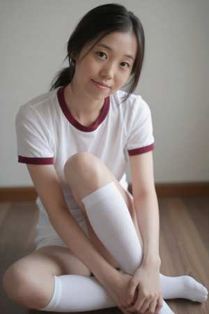 熟女　安い体操服コスプレ