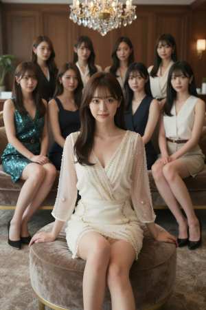 キャバクラの美女たち