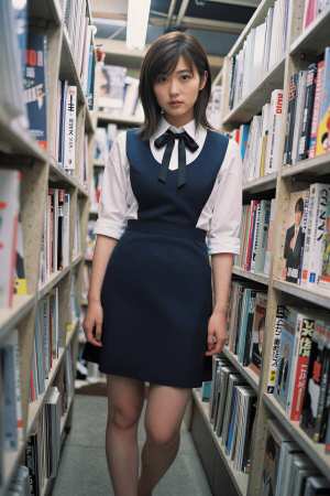 白ブラウスの美しいポートレート素材