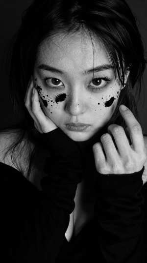 美しい女性ポートレート