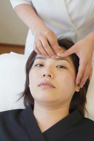 魅力的な人物ポートレート