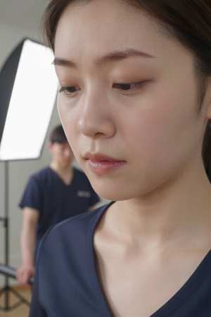 美しい女性ポートレート