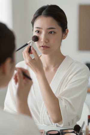 美しい女性ポートレート