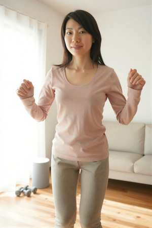 自宅で爽やかな朝の有酸素運動